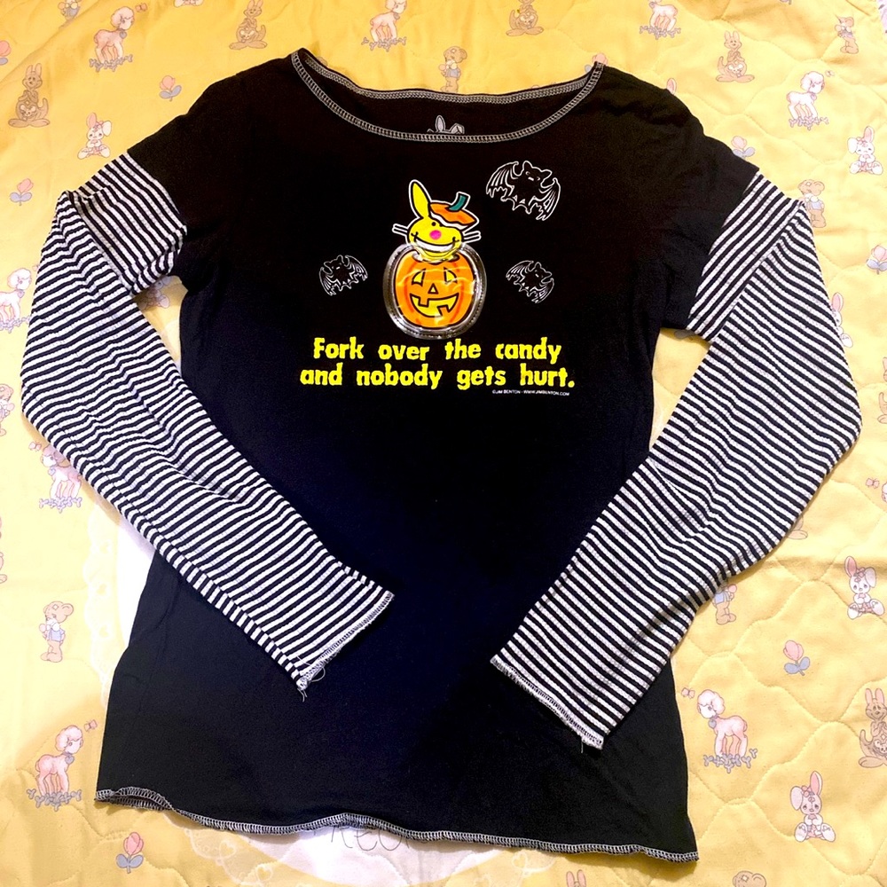 Happy Bunny Halloween Top